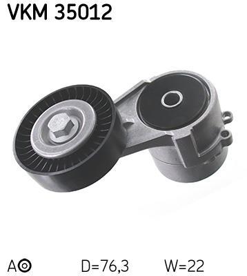 Rolo tensor da correia trapezoidal estriada SKF ref. VKM 35012